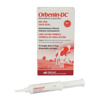 Orbenin®-DC 7.5 g Syringe - 12/Pkg , Merck Intervet 097700