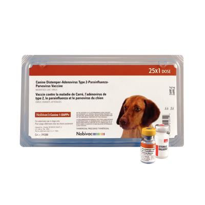 Nobivac® Canine 1-DAPPV 25 X 1 Ml Dose , Merck Intervet 065288 ...