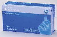 Glove Exam Chemo Approved PF Nitrile Medium Blue Flexal 200/Bx, 10 Box/Case