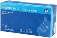 Glove Exam Chemo Approved PF Nitrile XS Blue Esteem TruBlu 100/Bx , 10 Box/Case