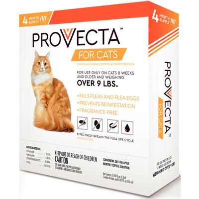 Provecta™ for Large Cats Over 9 lb, 4 Doses/Box , CAP IM SUPPLY 91384-1 LG CAT