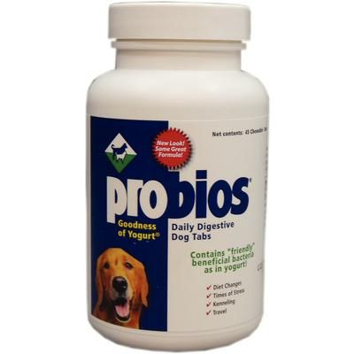 Probios Digestive Dog Tabs 45/Bottle , Vet Plus CHR-910