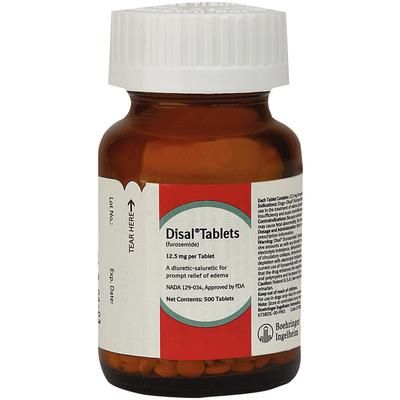 Disal® Tablets 12.5 mg - 500/Bottle , BOEHRINGER INGELHEIM 136067