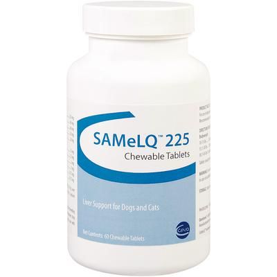 SAMeLQ Chewable Tablets , 225 mg , 30/Bottle , CEVA ANIMAL FNADELQ2030