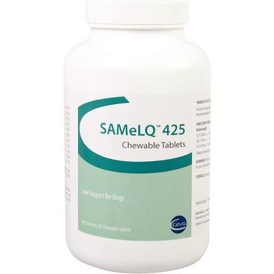 SAMeLQ Chewable Tablets ,425 mg , 60/Bottle ,CEVA ANIMAL FNADELQ3060