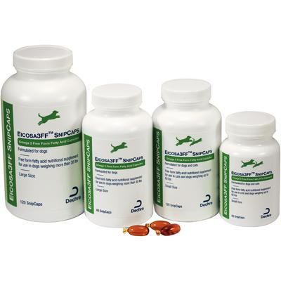 Eicosa3FF SnipCaps , 60/Bottle , DECHRA VET PRODUCTS FFACL61