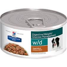 w/d Canine Low Fat , Diabetic – Gastrointestinal , 5.5 oz Cans 24/Case , HILLS PET NUTRITION 10128