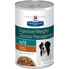 w/d Canine Low Fat , Diabetic – Gastrointestinal , 12.5 oz Cans 12/Case, Chicken & Vegetable Stew ,HILLS PET NUTRITION 10129