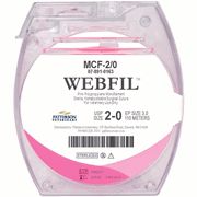 WebFil Polypropylene Sutures , Cassette , 2/0 - 110m , PATTERSON 21275191