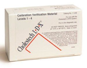 Cholestech Calibration Verification Material Lipids / Glucose 4 X 2 mL For Cholestech LDX Analyzer , Alere 88770