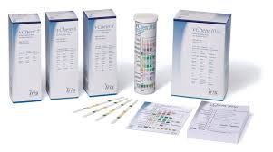 Urine Reagent Strip VChem Glucose, Blood, pH, Protein, Nitrate, Leukocytes, Specific Gravity 100 Strips per Vial , Beckman Coulter B34885