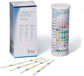 iChem 10 SG Urine Reagent Strip100 Test Strips , Beckman Coulter B34886