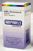 Cardiocheck PTS Panels HDL Controls, 2 Levels Cholesterol / Lipid Panel Testing 2 Levels 2 X 1.5 mL , Polymer Technology 722