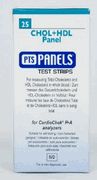 Cardiochek PA Test Strip PTS Panels High-Density Lipoprotein Cholesterol (HDL-C) 25 Strips , Polymer Technology 1821