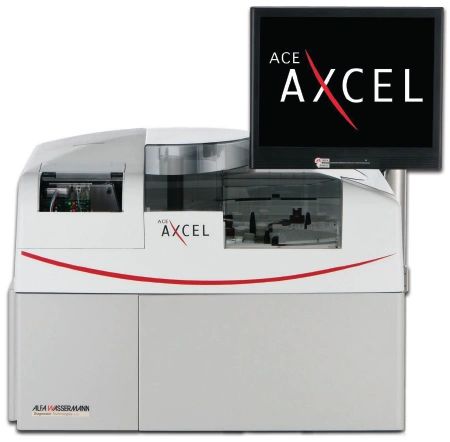 ACE Axcel Clinical Chemistry Analyzer 35+ Tests CLIA Moderate Complexity , Alfa Wassermann 404200-1