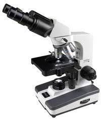 Microscope, Binocular, 10X Widefield Eyepiece, 4X, 10X, 40X, 100X, Achromat, NA 1.25 Condenser, Iris Diaphragm, Mechanical Stage, LED Illumination, 3 Watt LED Bulb, Coaxial Focusing Unico M250LED