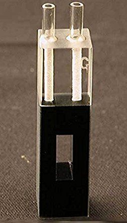 Glass, Square, Flowcell, 10 mm x 4 mm x 12 mm, 0.48mL, Visible Only Unico S-90-344FG