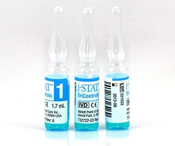 Control i-STAT Tricontrols Sodium / Potassium Level 1 1.7 mL Abbott 05P7101