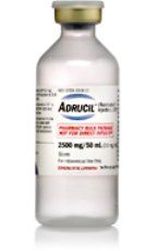 Adrucil Antineoplastic Agent Fluorouracil 50 mg / mL Intravenous Injection Pharmacy Bulk Vial 50 mL , 5/Case Teva 00703301812