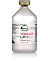 Adrucil Antineoplastic Agent Fluorouracil 50 mg / mL Intravenous Injection Pharmacy Bulk Vial 100 mL , 5/Pack Teva 00703301912