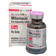 Antineoplastic Agent Mitomycin 5 mg Intravenous Injection Vial 20 mL Accord 16729011505