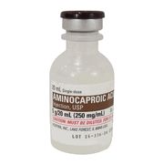 Aminocaproic Acid Preservative Free 250 mg / mL Intravenous Injection Single Dose Vial 20 mL, Each Hospira 00409434673