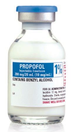 General Anesthetic Propofol 1%, 10 mg / mL Intravenous Injection Single Dose Vial 20 mL , Each Hospira 00409469930