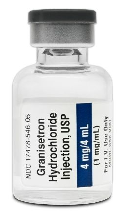 Antinausea Agent Granisetron HCl 1 mg / mL Intravenous Injection Multiple Dose Vial 4 mL, Each Akron 17478054605