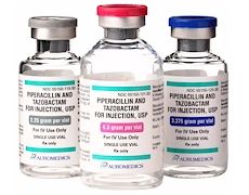 Penicillin Piperacillin Sodium / Tazobactam, Preservative Free 4.5 Gram Intravenous Injection Single Use Vial 50 mL , 10/Pack Auromedics 55150012150