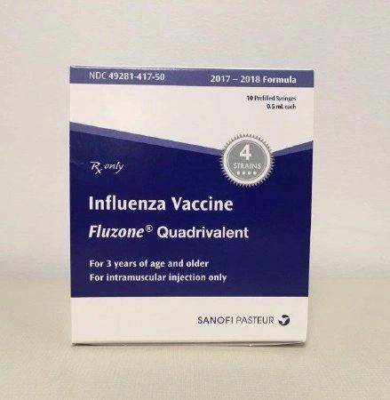 Fluzone Quadrivalent 2017 - 2018 Flu Vaccine 60 mcg / 0.5 mL Indi ...