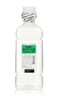 Irrigation Solution Acetic Acid 0.25% Urologic Not for Injection Bottle 1,000 mL , Each Hospira ICU 00409614309