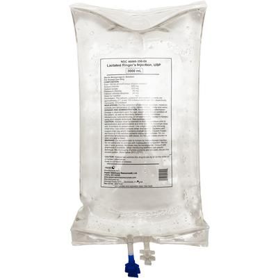 Lactated Ringer's Injection 3000 ml - 4/Case ASPEN VET 4606635008