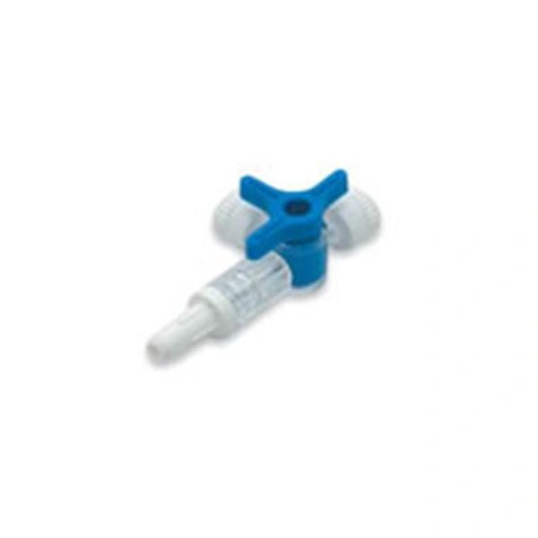 4-Way Stopcock Priming Volume .26mL 2 Female Luer Lock Spin-Lock Connector Discofix Port Cover Sterile Not Made With Natural Rubber Latex BBRAUN 456020