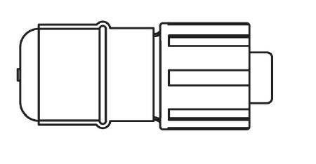 Cap, Intermittent Injection Priming Volume 0.1 mL, Length 3/4 Inch, Proximal Injection Port, Distal Male Luer Lock Connector, DEHP-free , 100/Box BBRAUN 418030