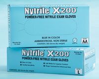 Glove Exam PF XS Nytrile X200 200/Bx, 10 BX/Case , HS1125658