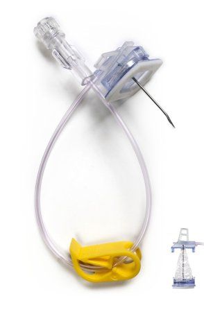 Huber Infusion Set Whin 22 Gauge 1 Inch 7 Inch Tubing Without Port , Each BBRAUN 571114