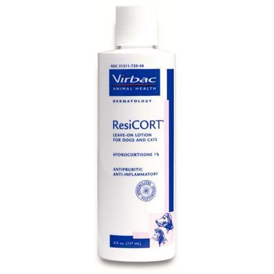 Resicort Leave-On Lotion 8 oz VIRBAC ANIMAL 007208