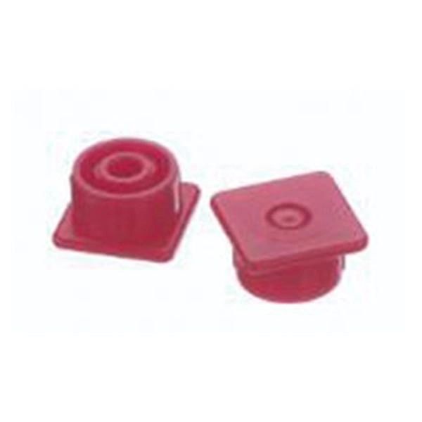 MULTI-AD Luer Lock Syringe Cap Luer Slip/ Luer Lock Red 500/Case BBRAUN 418012