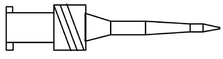 Injector Medic Plastic, Anti-stick , 1000/Case BBRAUN M8-5007