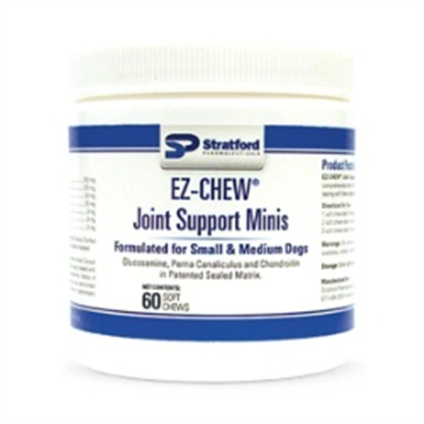 EZ-Chew Max Strength Joint Support Soft Chews for Mini Dogs , 60/Pack , 12 Pack/Case , Stratford SP1129