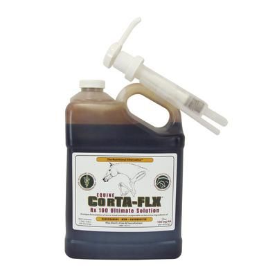 Equine CORTA-FLX Rx Ultimate 100 Solution Size 1 Gallon Corta-Flex 186BV