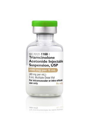 Corticosteroid Triamcinolone Acetonide 40 mg / mL Intramuscular or Intra-articular Injection Multiple Dose Vial 5 mL Amneal/Akyma 70121116801