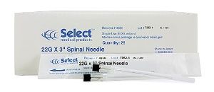 Spinal Needle Select 22 Gauge 3 Inch , 25/Box , MC 4630