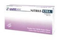 Exam Glove Purple Nitrile-Xtra™ NonSterile Powder Free Nitrile Ambidextrous Textured Fingertips Purple Chemo Tested Large , 50/Box , 10 Box/Case Halyard Health(Kimberly Clark) 50603