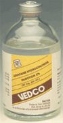 Lidocaine 2% Injection 250ml vial , Each , 12/Case , Vedco LIDO-250M