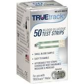 True Track Glucose Test Strips 50/Box