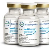 Multihance Contrast Media Gadobenate Dimeglumine, Preservative Free 529 mg / mL Intravenous Injection Single Dose Vial 10 mL , Bracco 00270516413