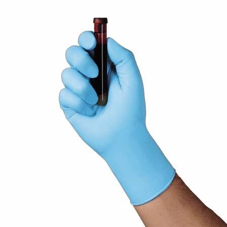 Exam Glove Blue Nitrile® NonSterile Powder Free Nitrile Ambidextrous Textured Fingertips Blue Not Chemo Approved Large, 100/Box , 10 Box/Case , Halyard Health(Kimberly Clark) (53103)