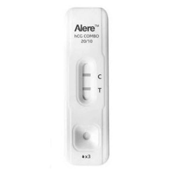 Rapid Diagnostic Test Alere hCG Combo One-Step hCG Pregnancy Test Urine / Serum Sample CLIA Waived 40 Tests , Alere 92225