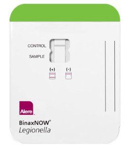 Rapid Diagnostic Test Kit BinaxNOW® Legionella Qualitative Test Legionella Pneumophila Serogroup 1 Antigen Urine Sample CLIA Moderate Complexity 22 Tests , Alere 852000